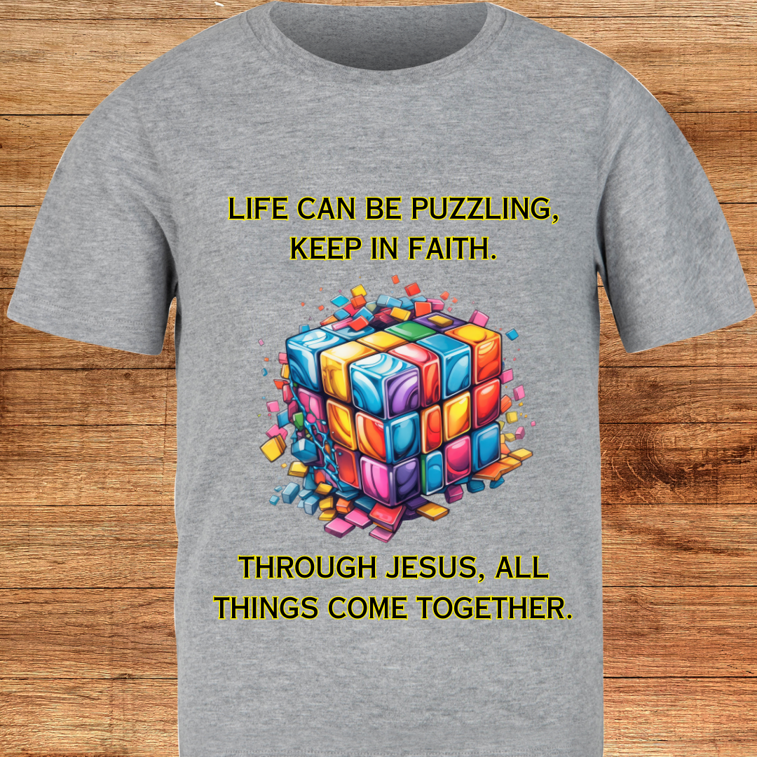 Life Puzzle Jesus Shirt