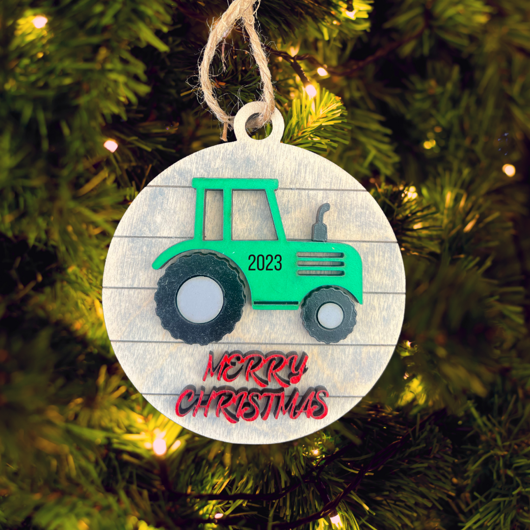 Tractor Ornament