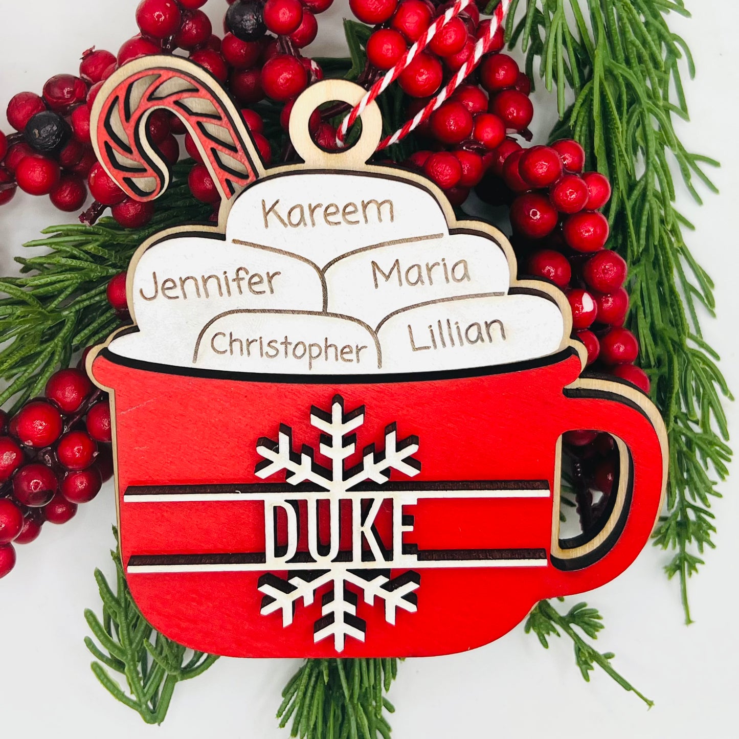 Hot Chocolate Custom Ornament