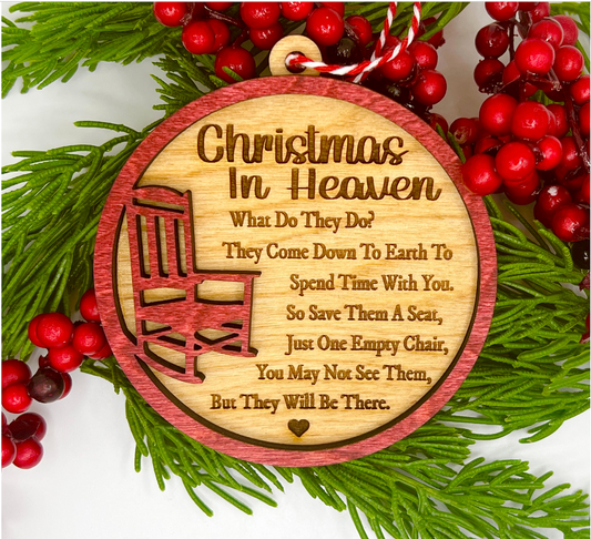 Christmas In Heaven Ornament