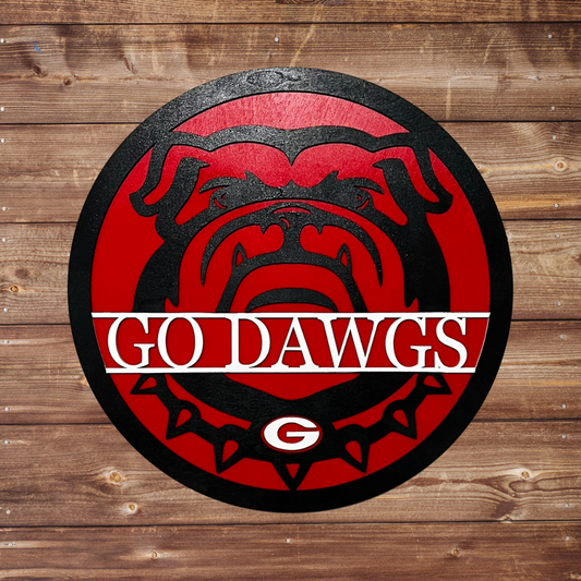 Georgia Bulldogs Wall Sign