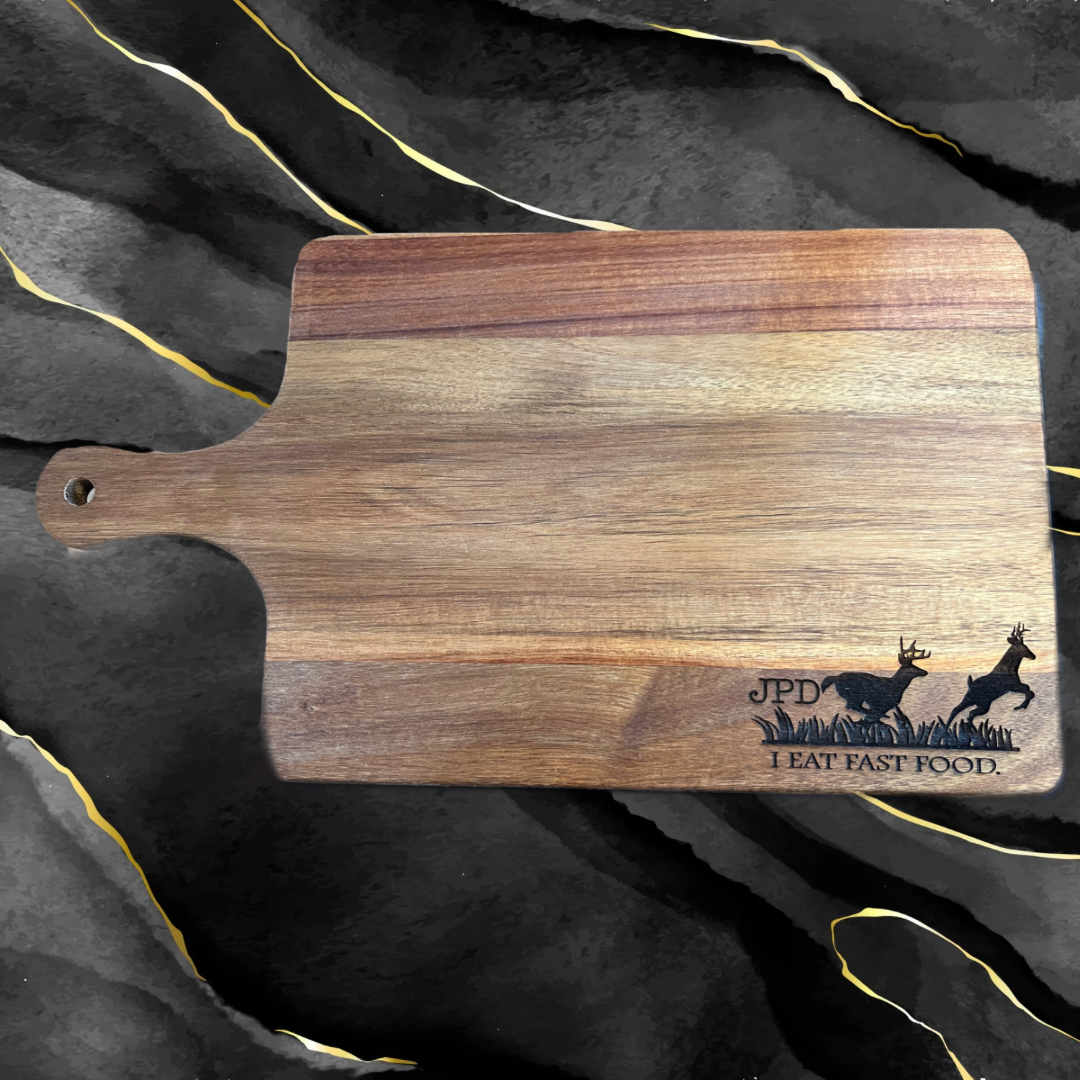 Acacia Deer Cutting Board