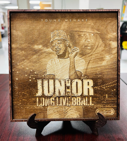 Custom Wood Photo Engraving