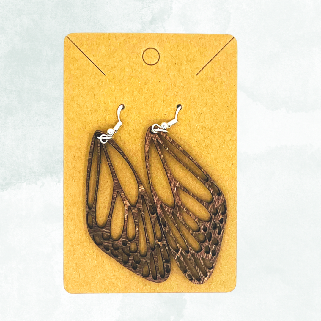 Butterfly Wing Dangle Earrings