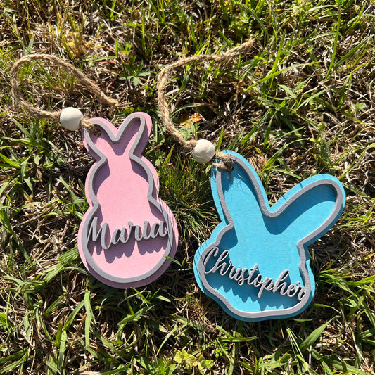 Easter Basket Tags, Personalized