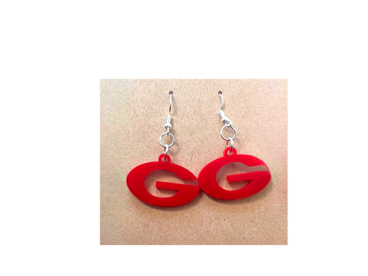 Georgia Bulldogs Earrings